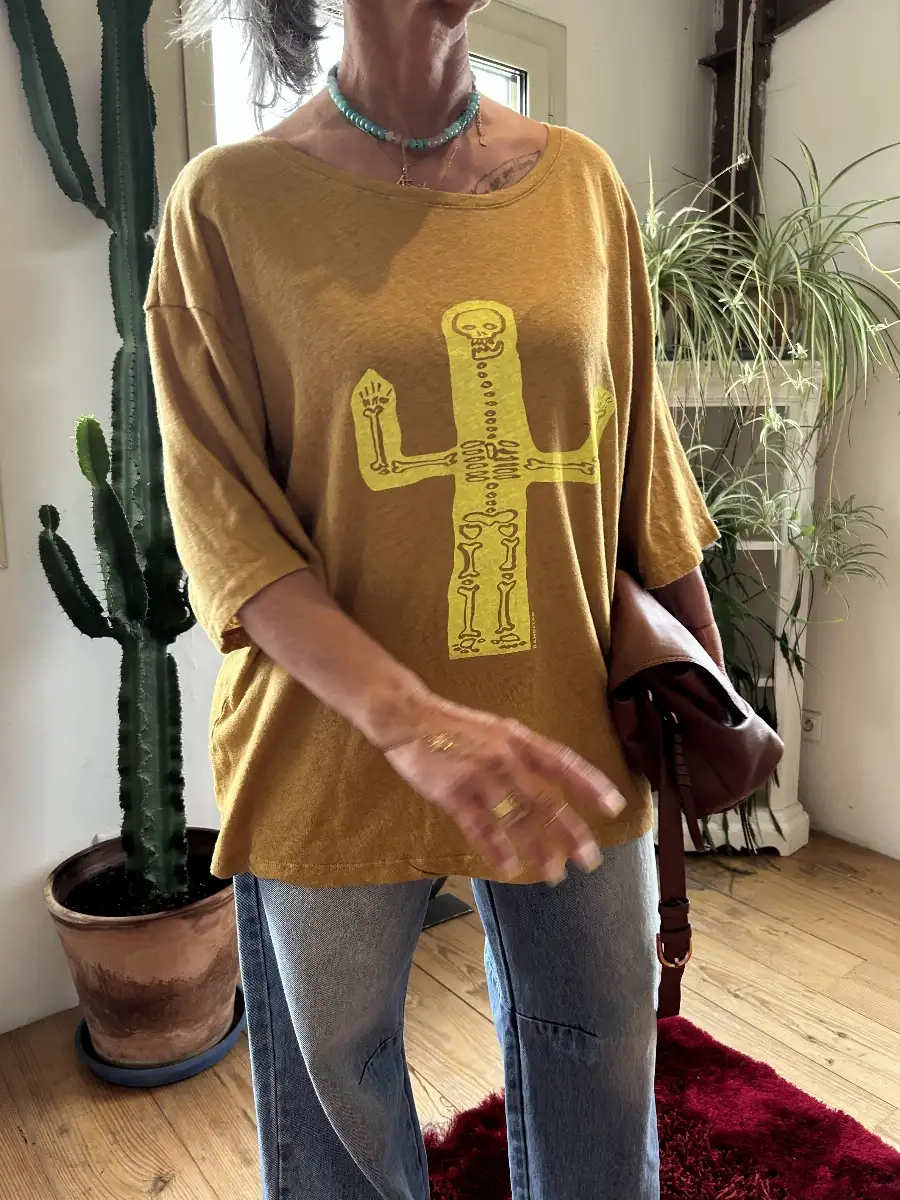 Tee shirt Sorgente cactus by Banditas From Marseille