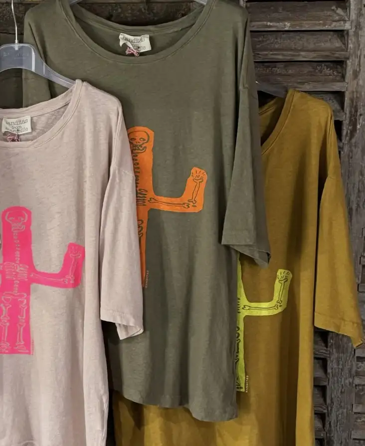 Tee shirt Sorgente cactus by Banditas From Marseille