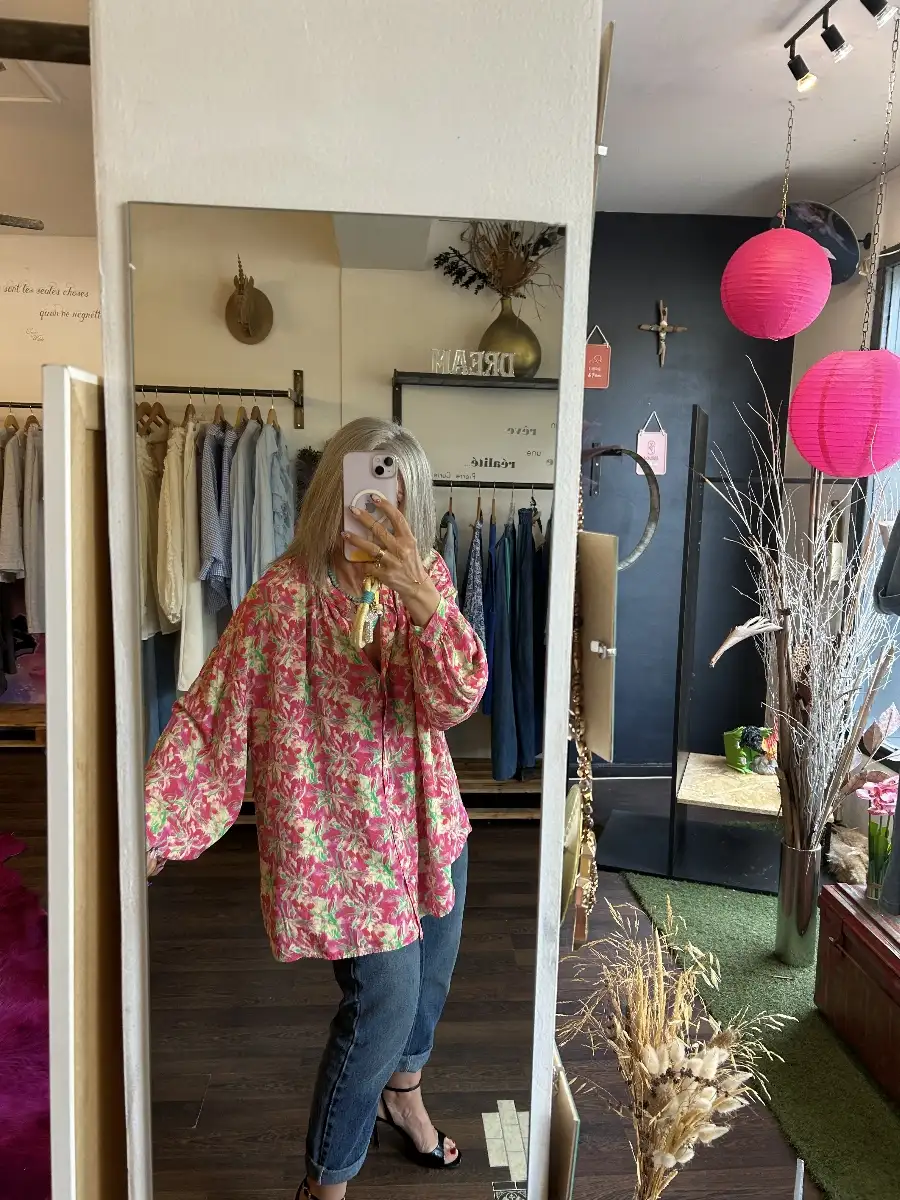Chemise Seattle imprimée by Banditas From Marseille