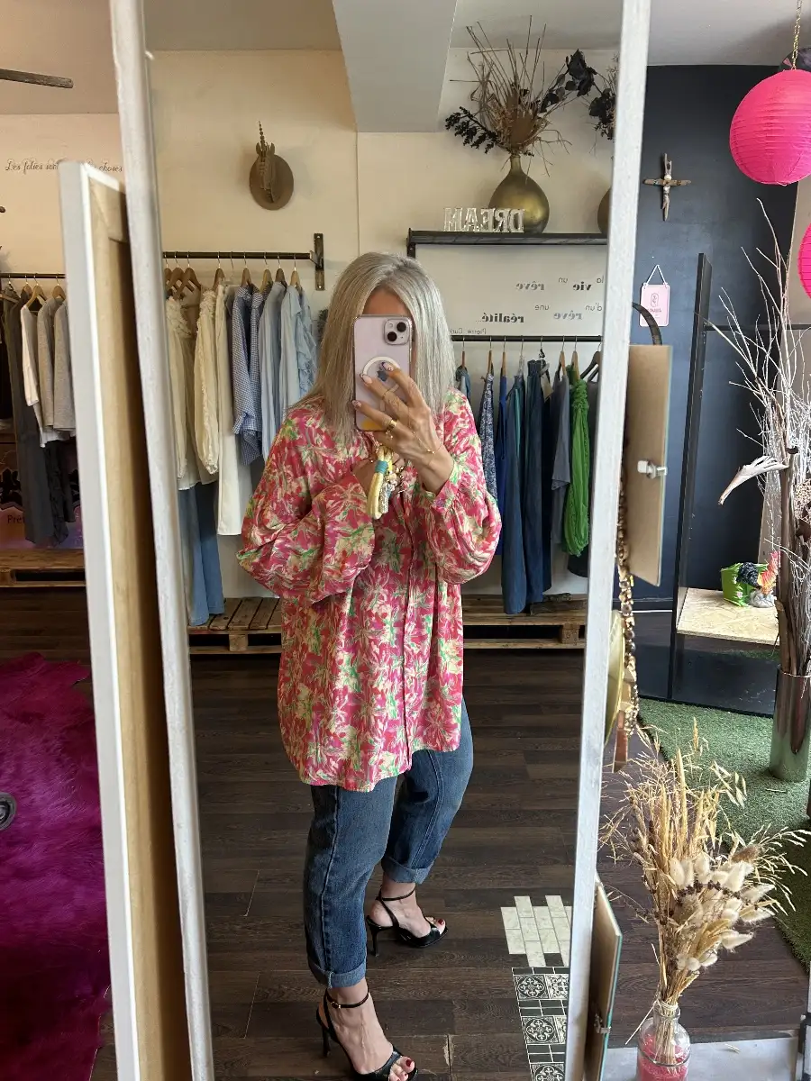 Chemise Seattle imprimée by Banditas From Marseille