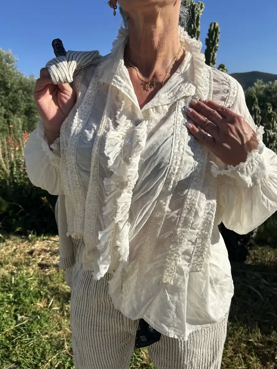 Blouse écru Yoyo