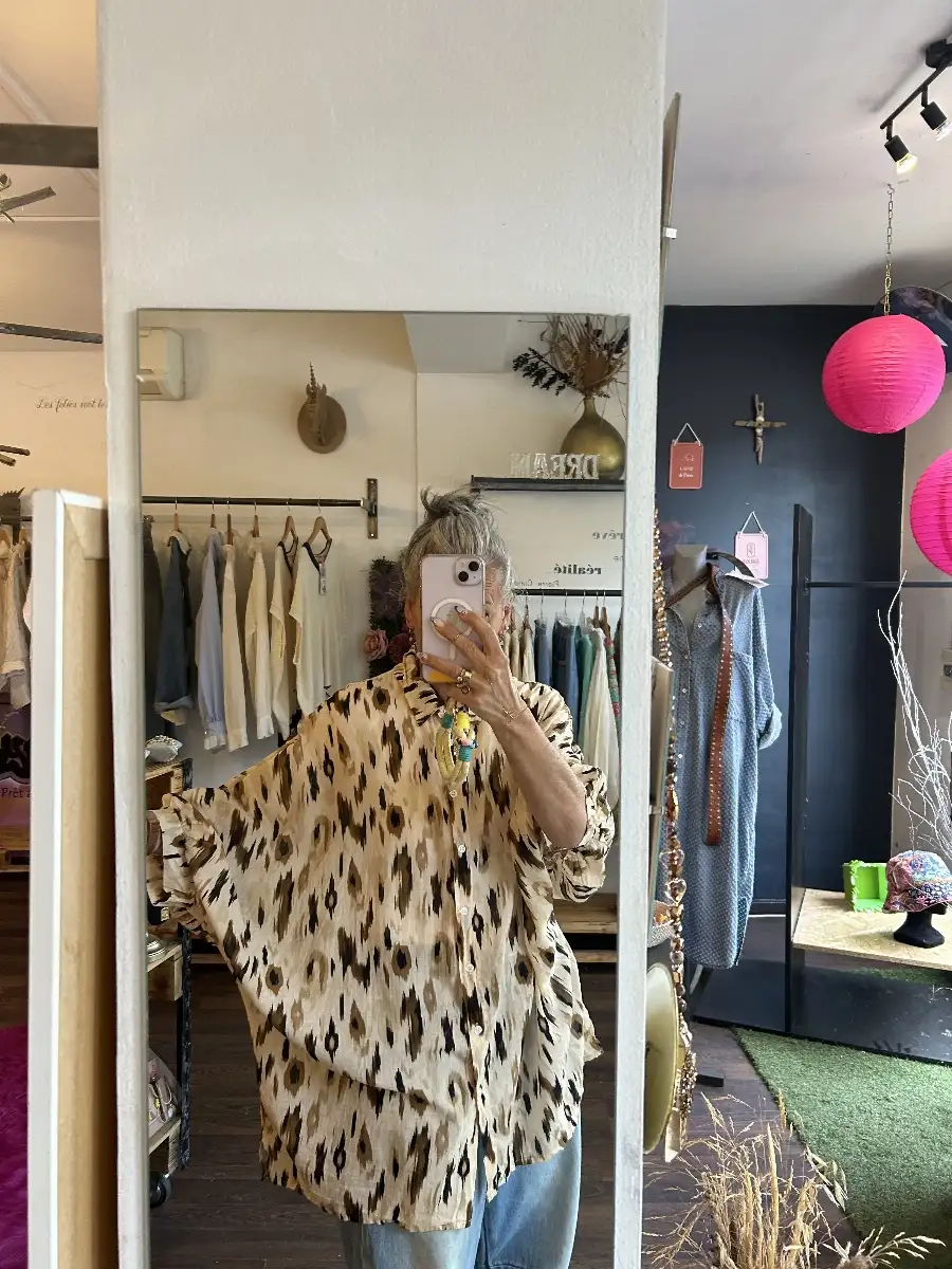 Chemise imprimée Maria by Banditas From Marseille