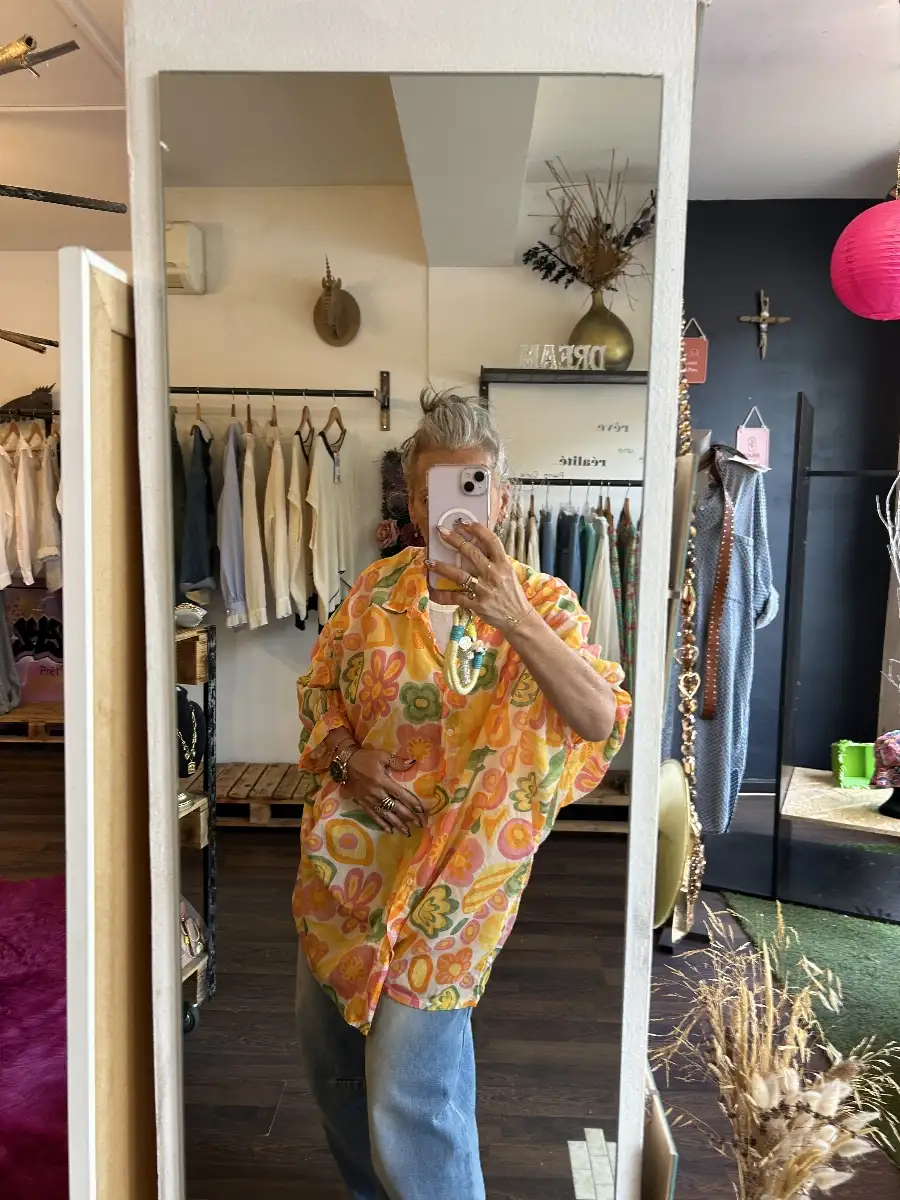 Chemise imprimée Maria by Banditas From Marseille