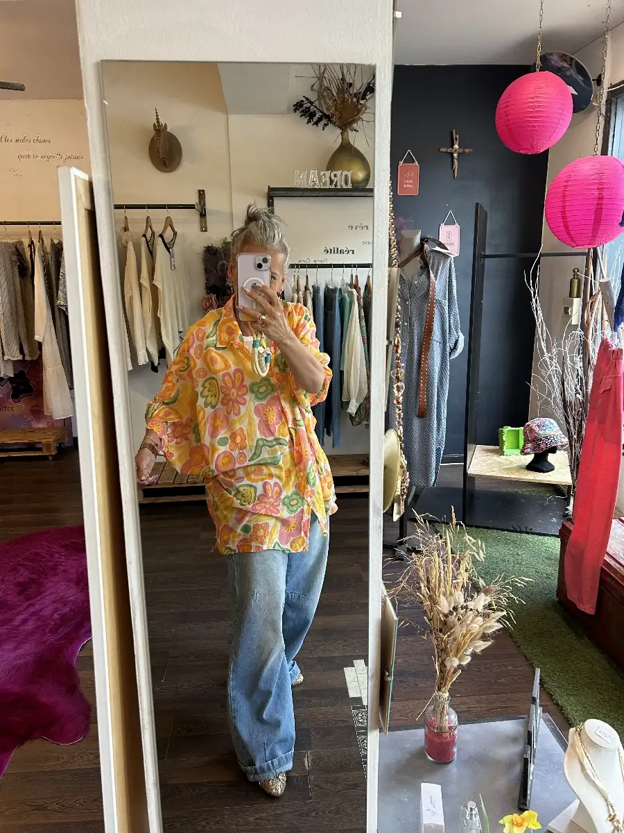 Chemise imprimée Maria by Banditas From Marseille