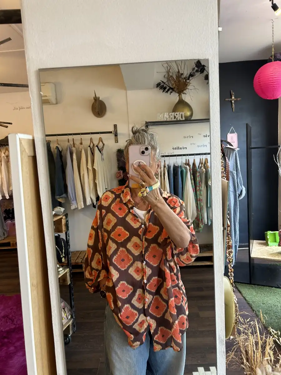 Chemise imprimée Maria imprimée