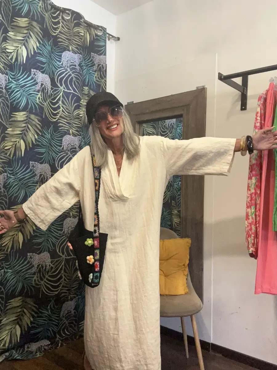 Robe en lin helena