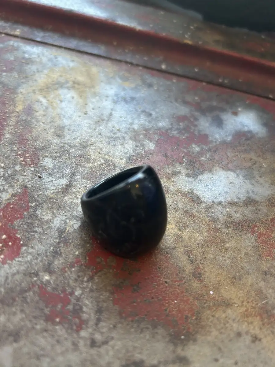 Bague noire sam