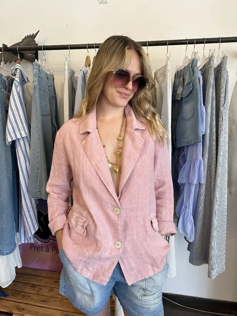Veste en lin addison