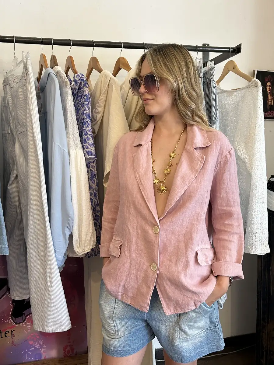 Veste en lin addison