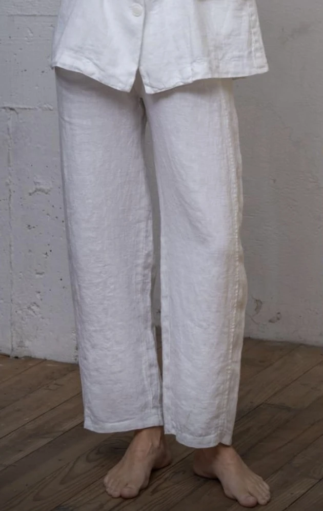 Pantalon en lin Antares