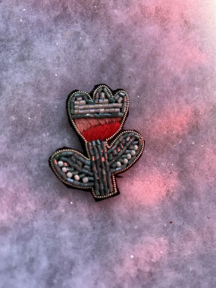 Broche cactus
