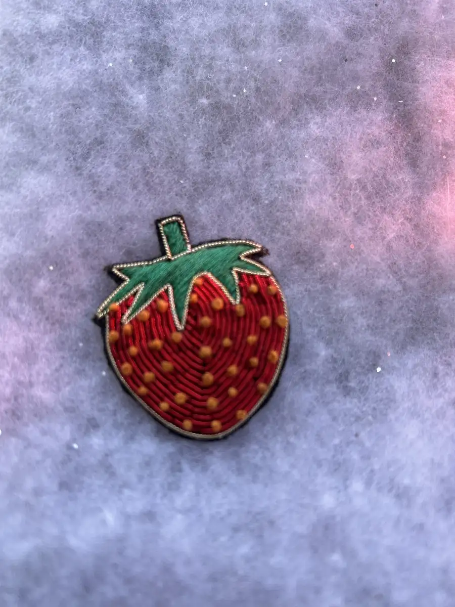 Broche fraise