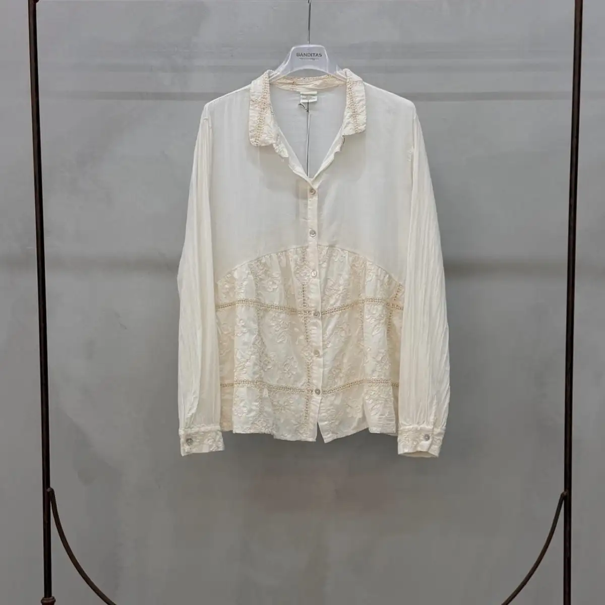 Chemise écrue caoba