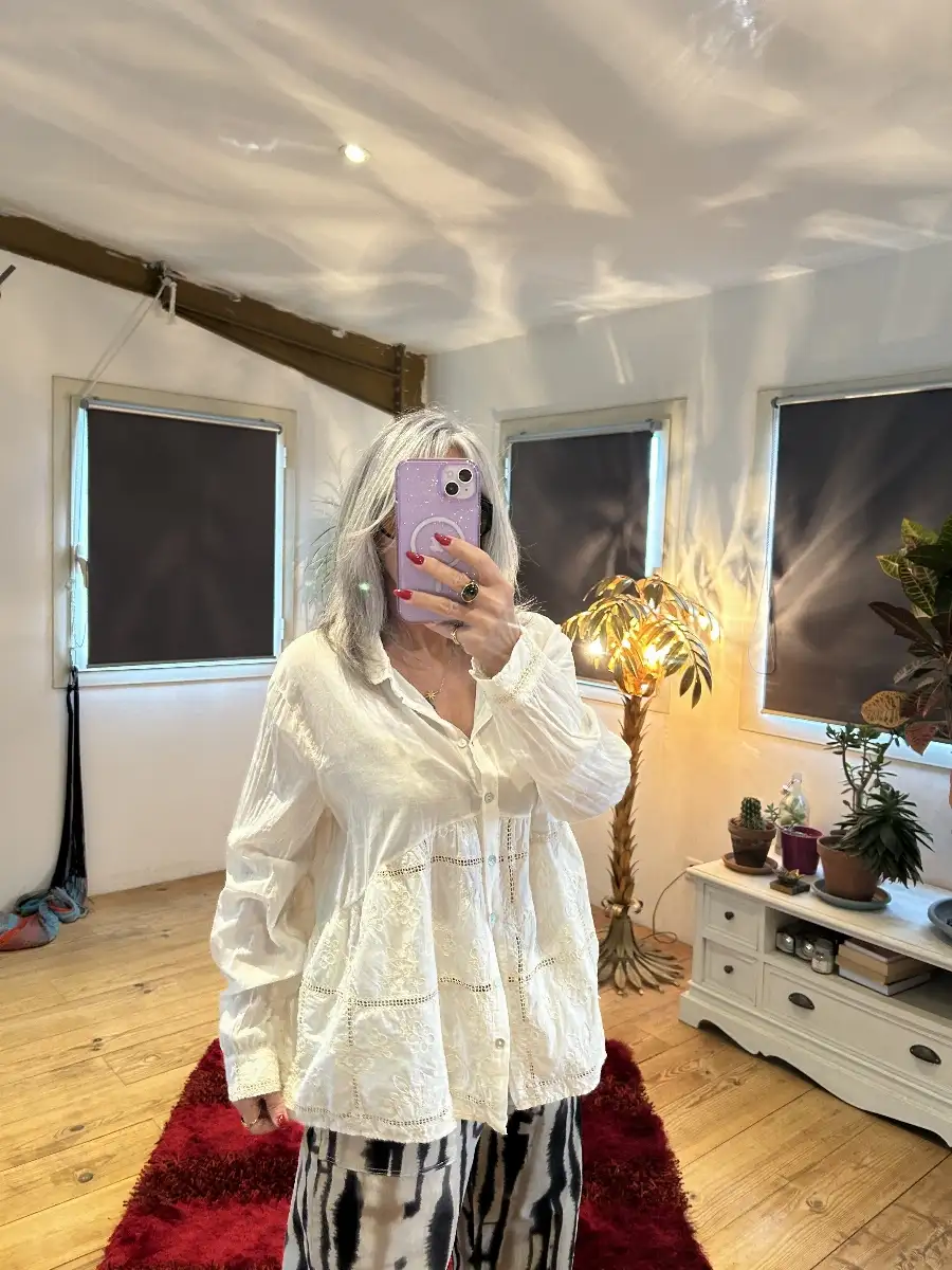 Chemise écrue caoba