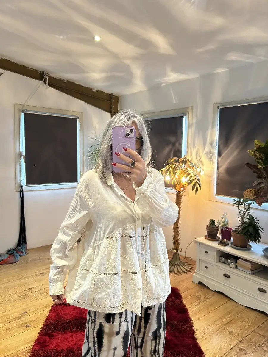 Chemise écrue caoba