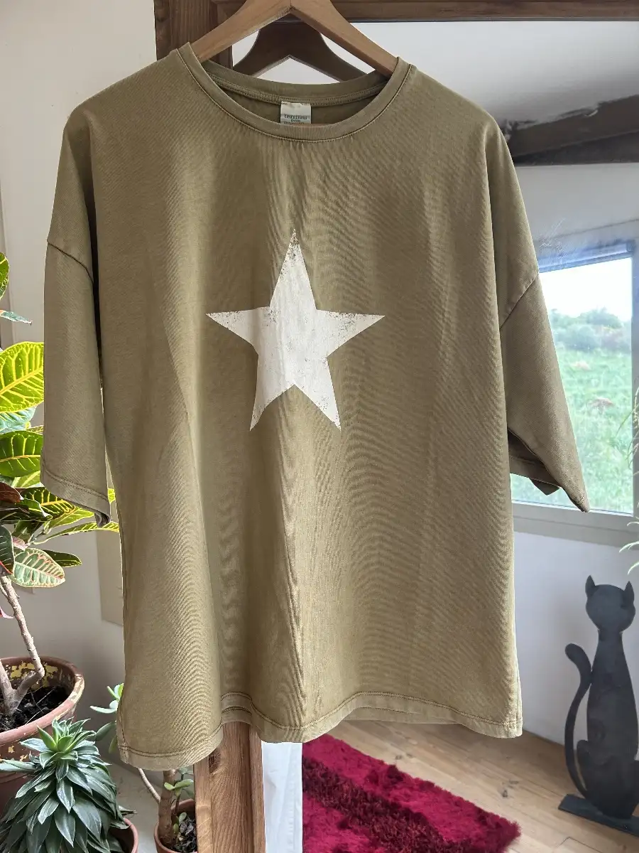 Tee shirt Brescia moutarde