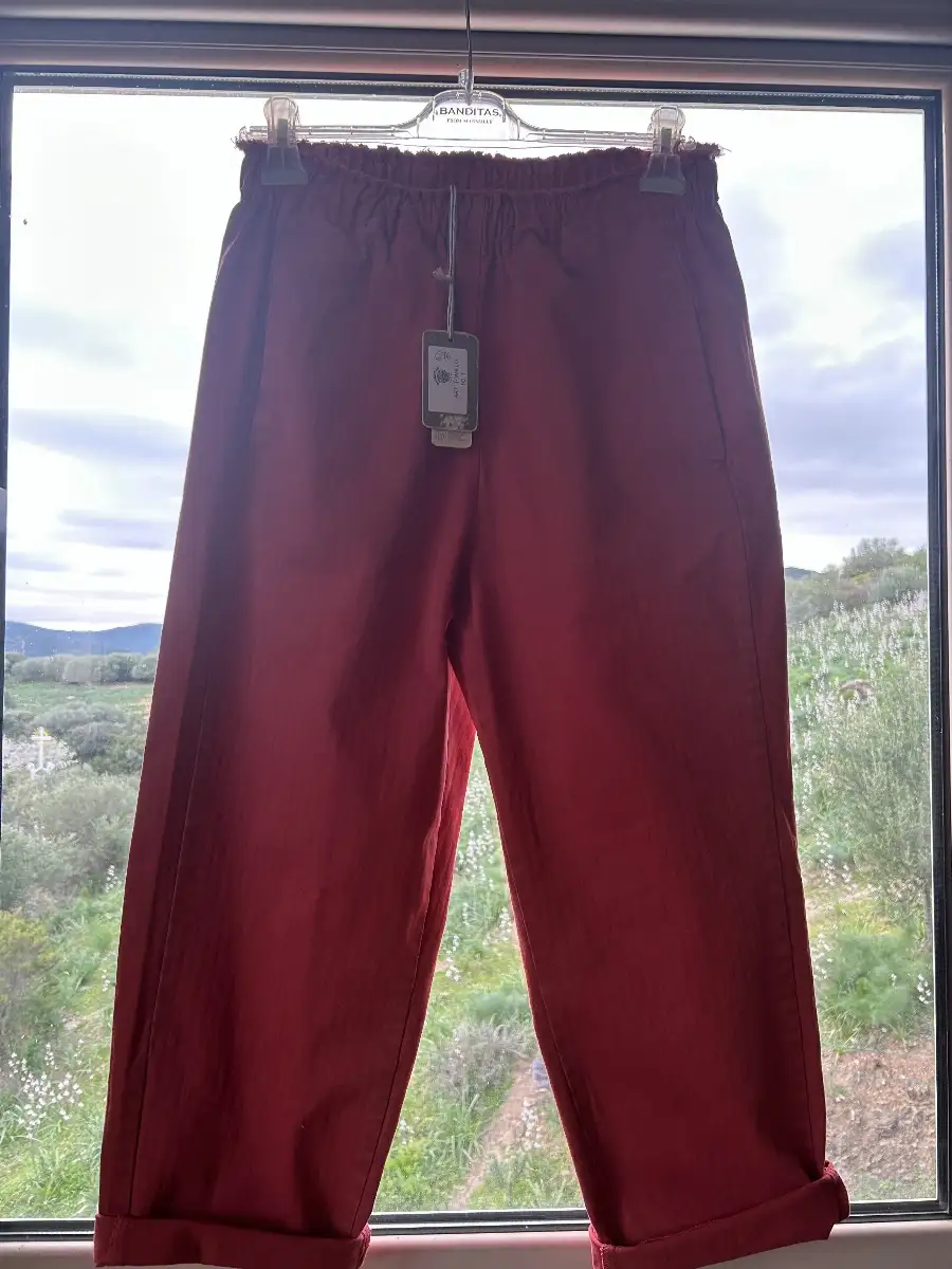 Pantalon corail Léon