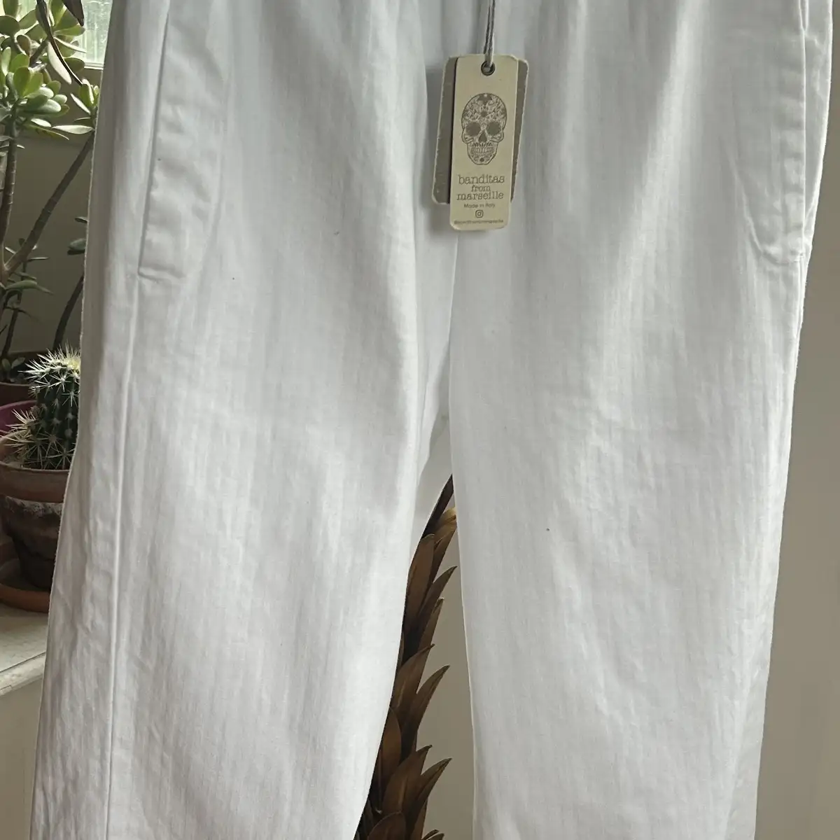 Pantalon blanc Léon