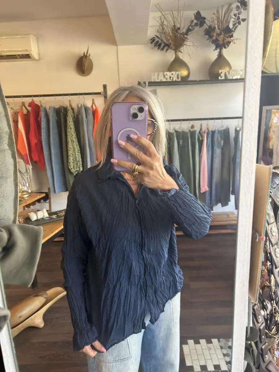 Chemise marine agata