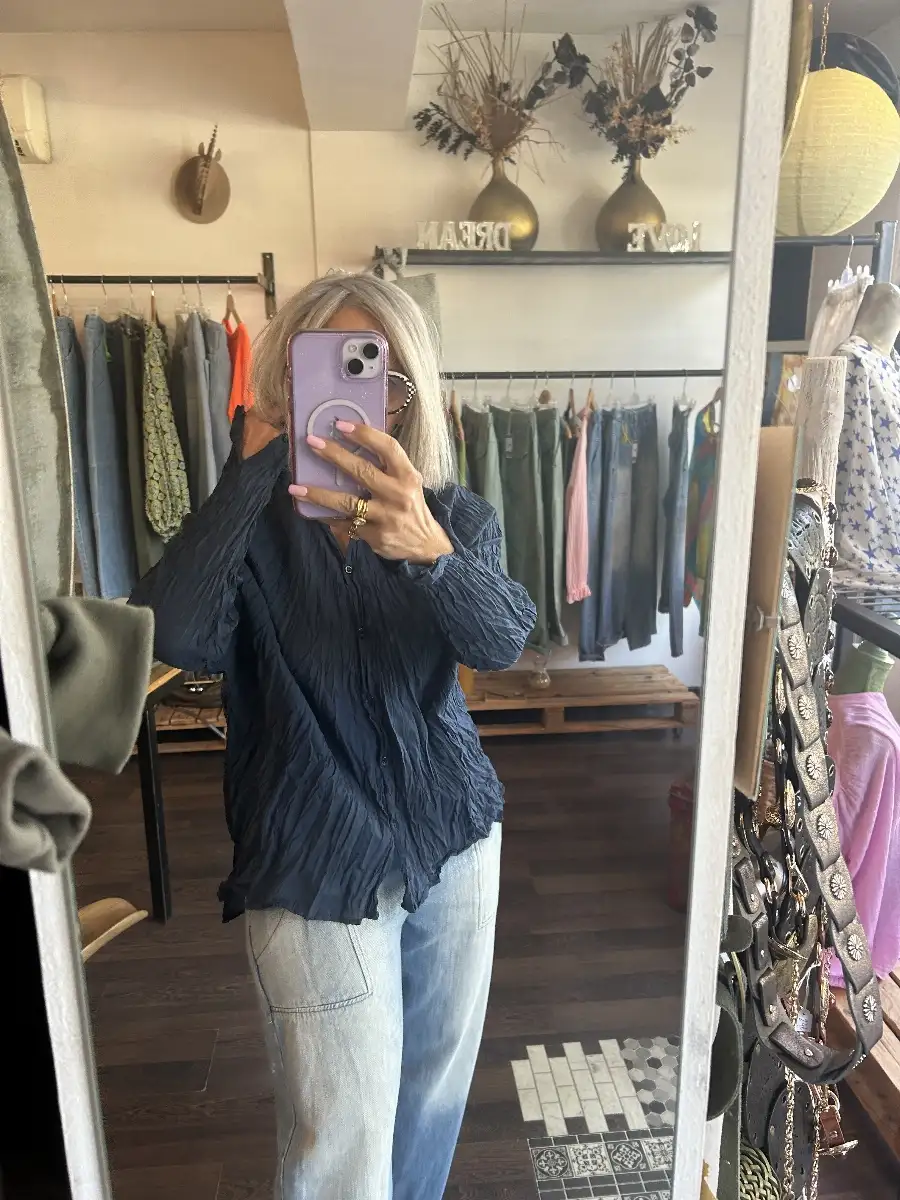 Chemise marine agata