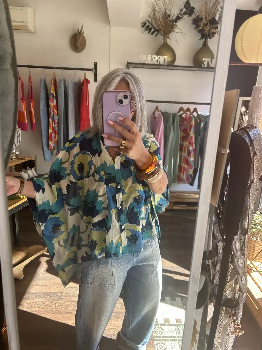 Chemise imprimée Zoé
