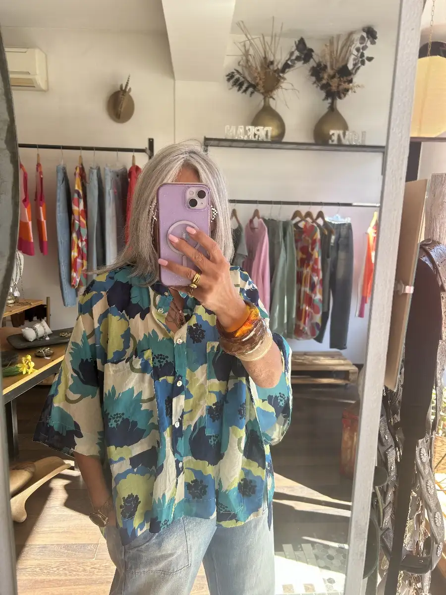Chemise imprimée Zoé