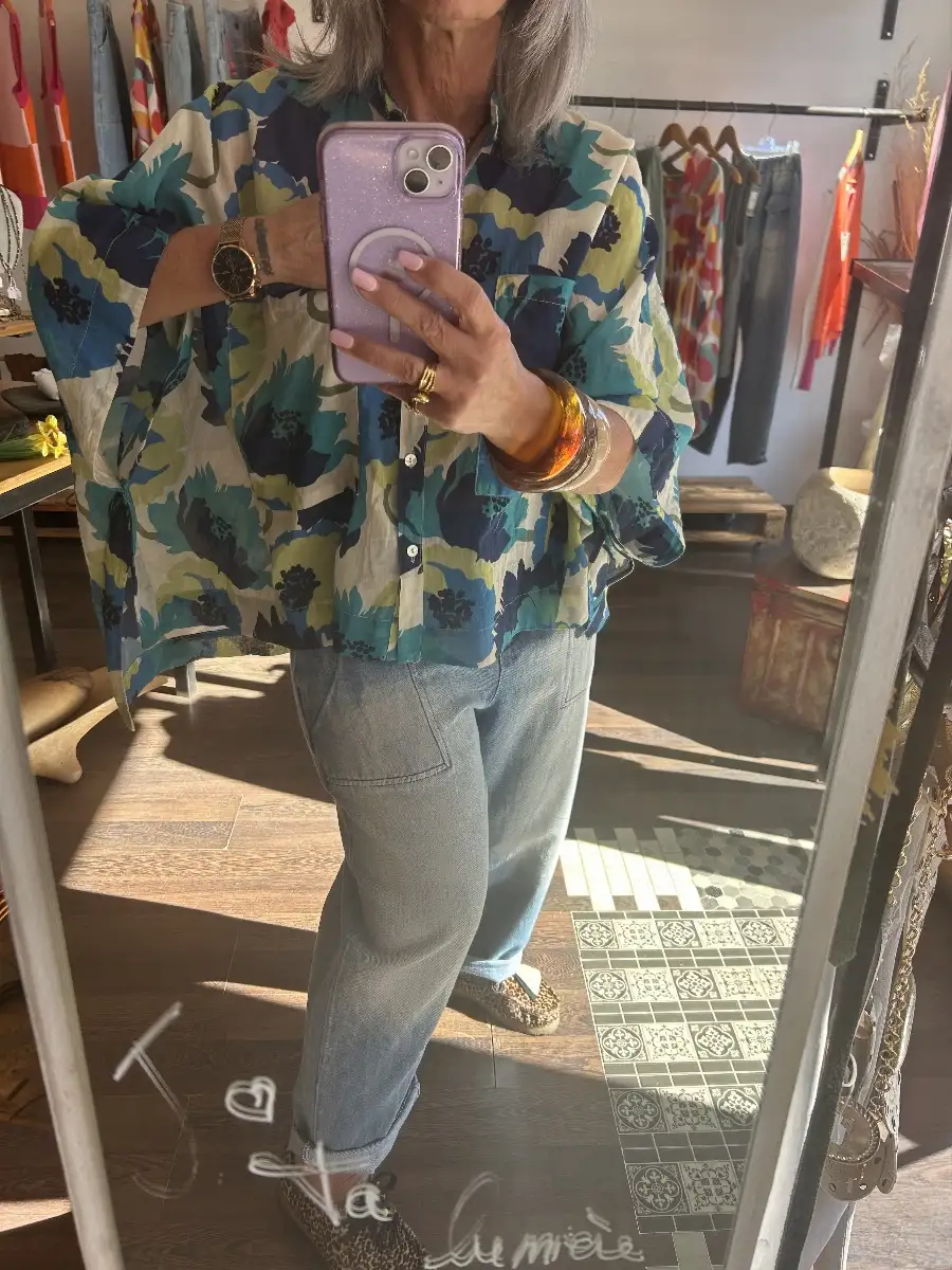 Chemise imprimée Zoé