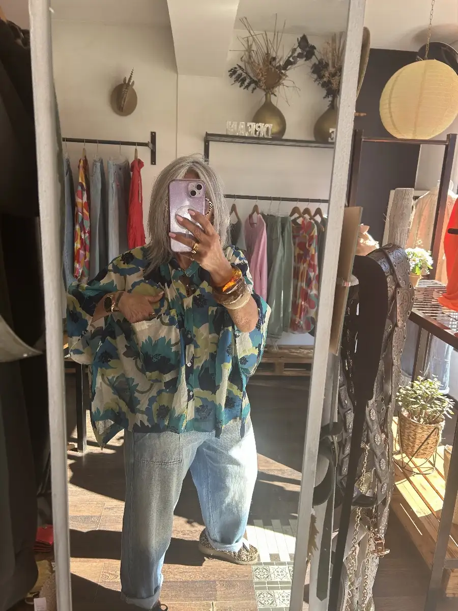 Chemise imprimée Zoé