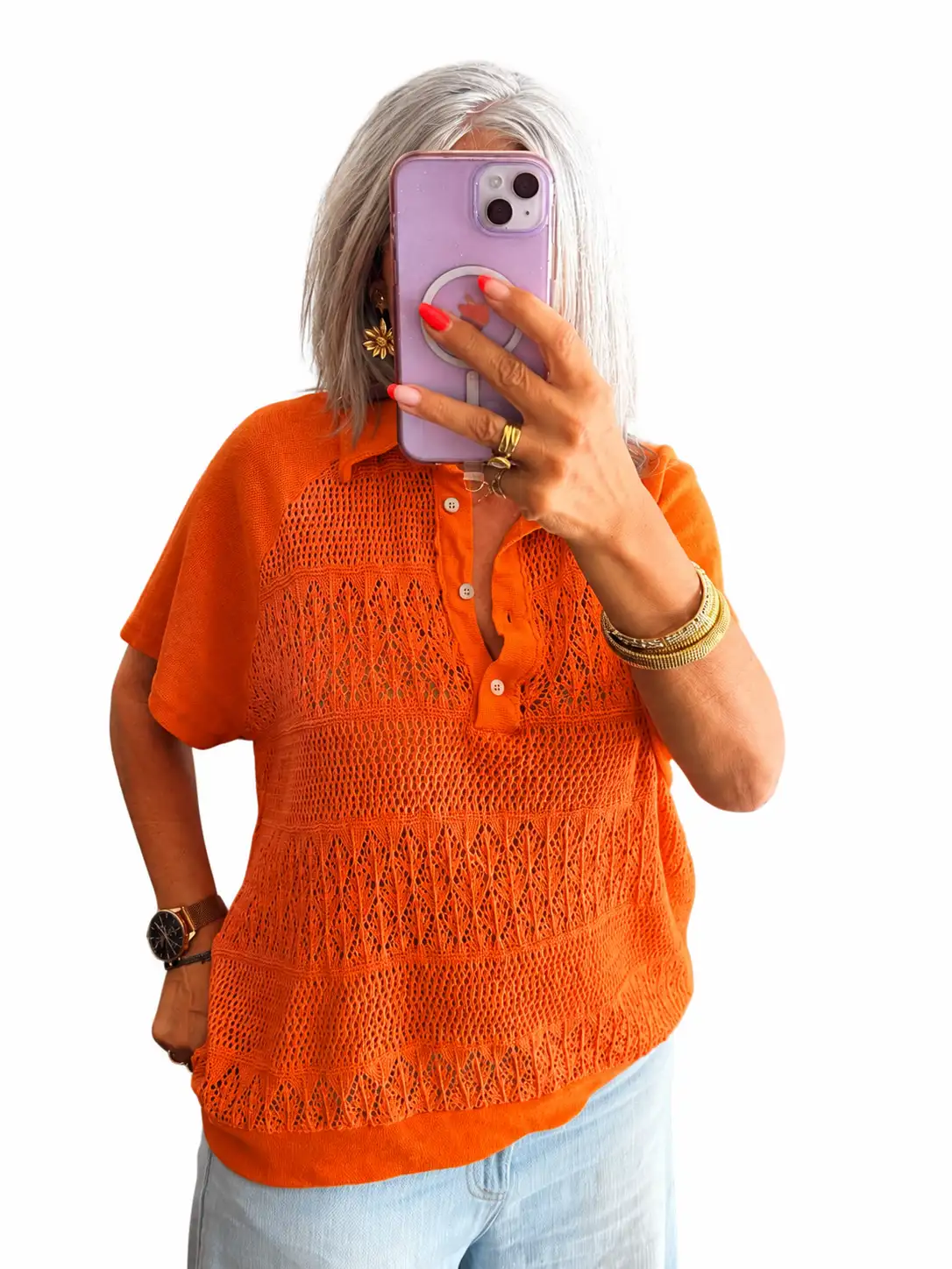 Tee shirt polo louise
