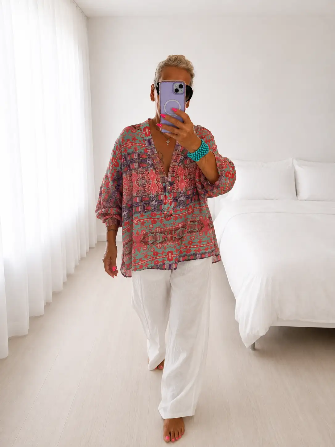Blouse cocotero
