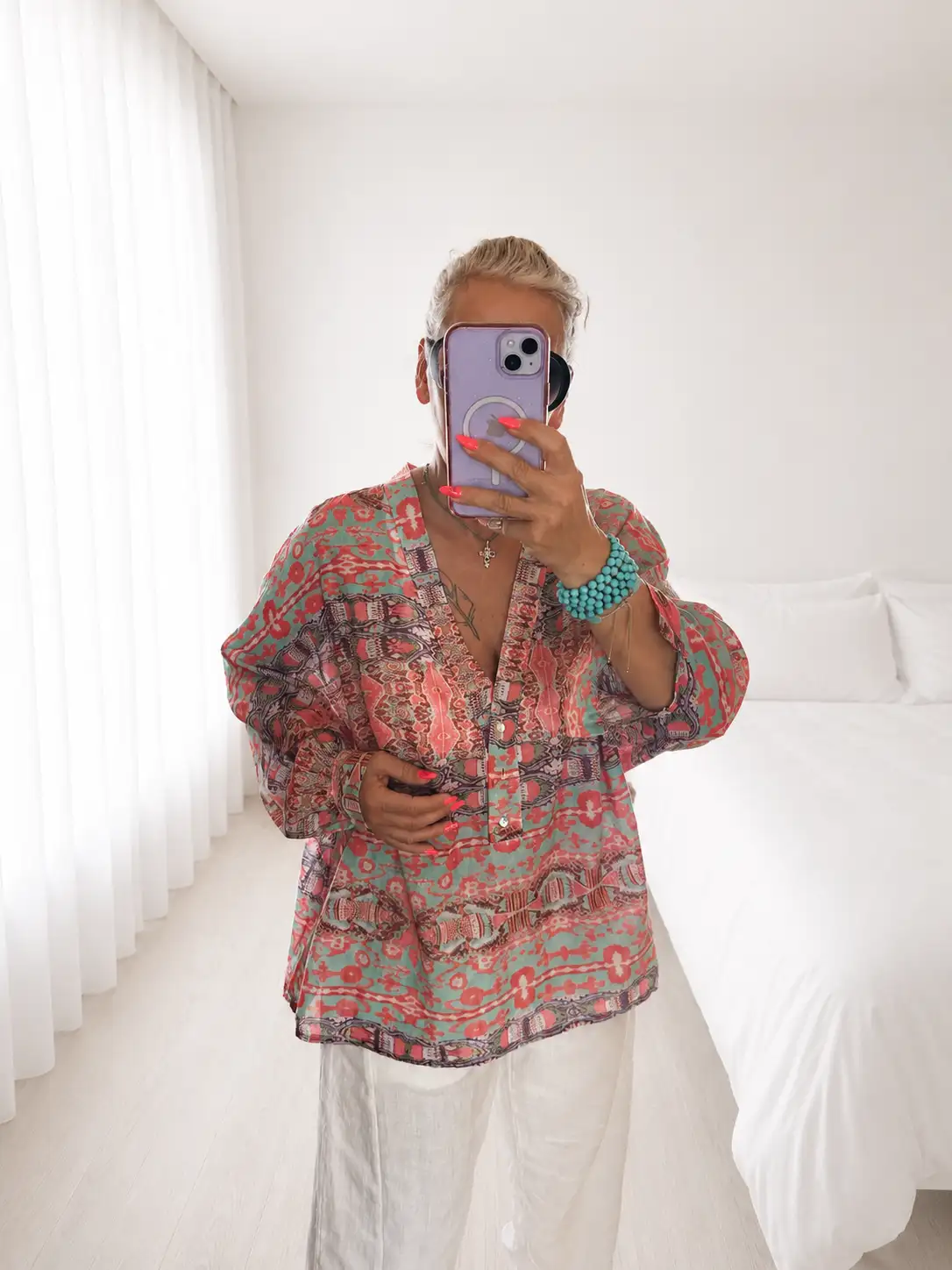 Blouse cocotero
