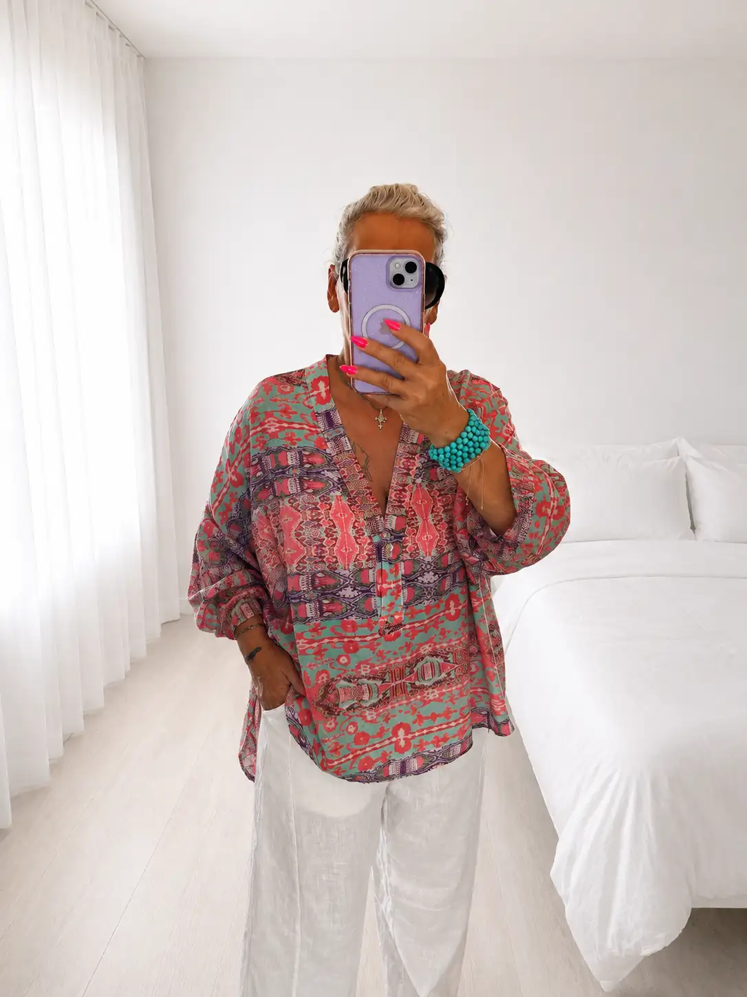 Blouse cocotero