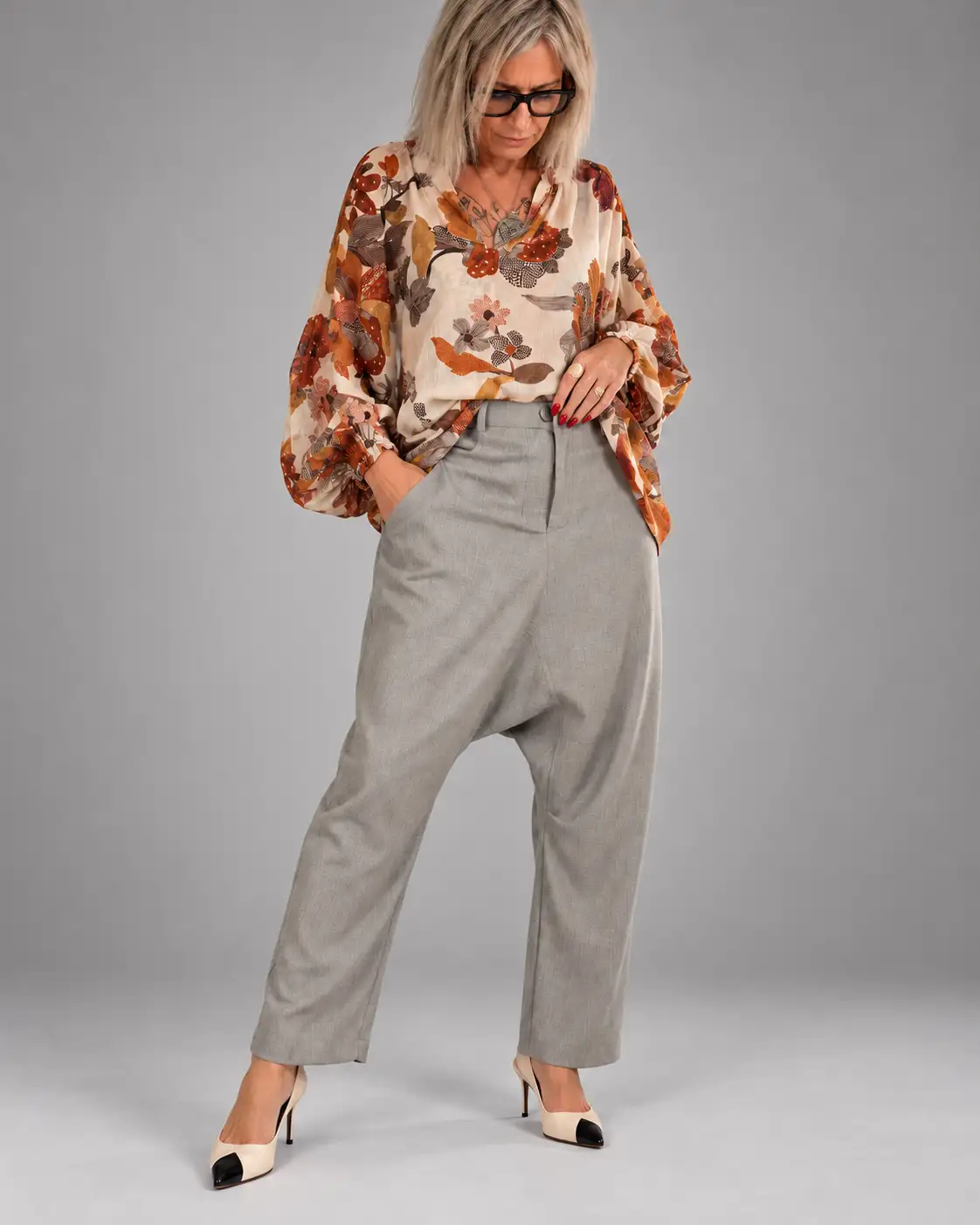 Pantalon sarouel scottex