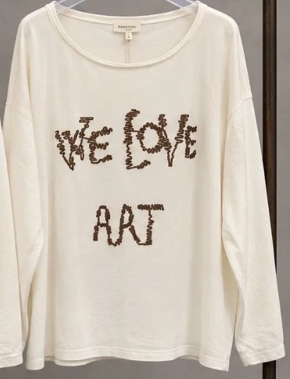 Tee shirt écru piagge