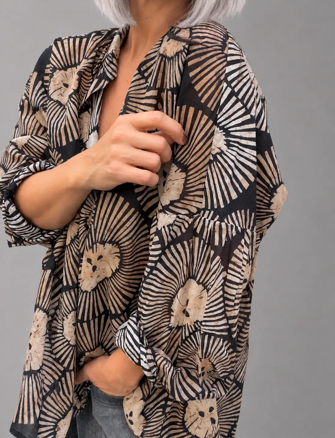 Blouse imprimée Martine
