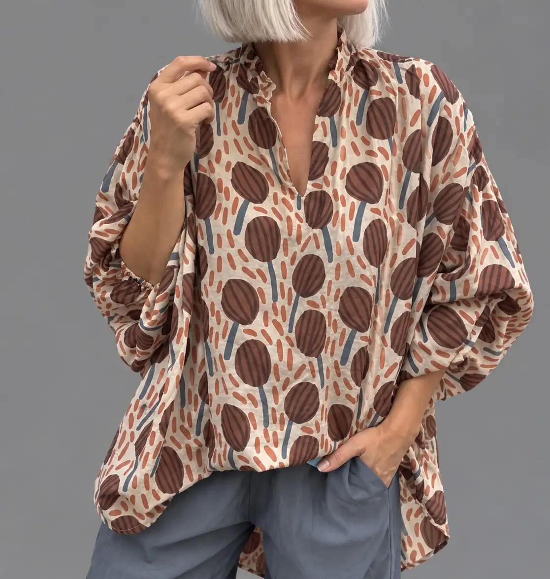 Blouse imprimée pandora
