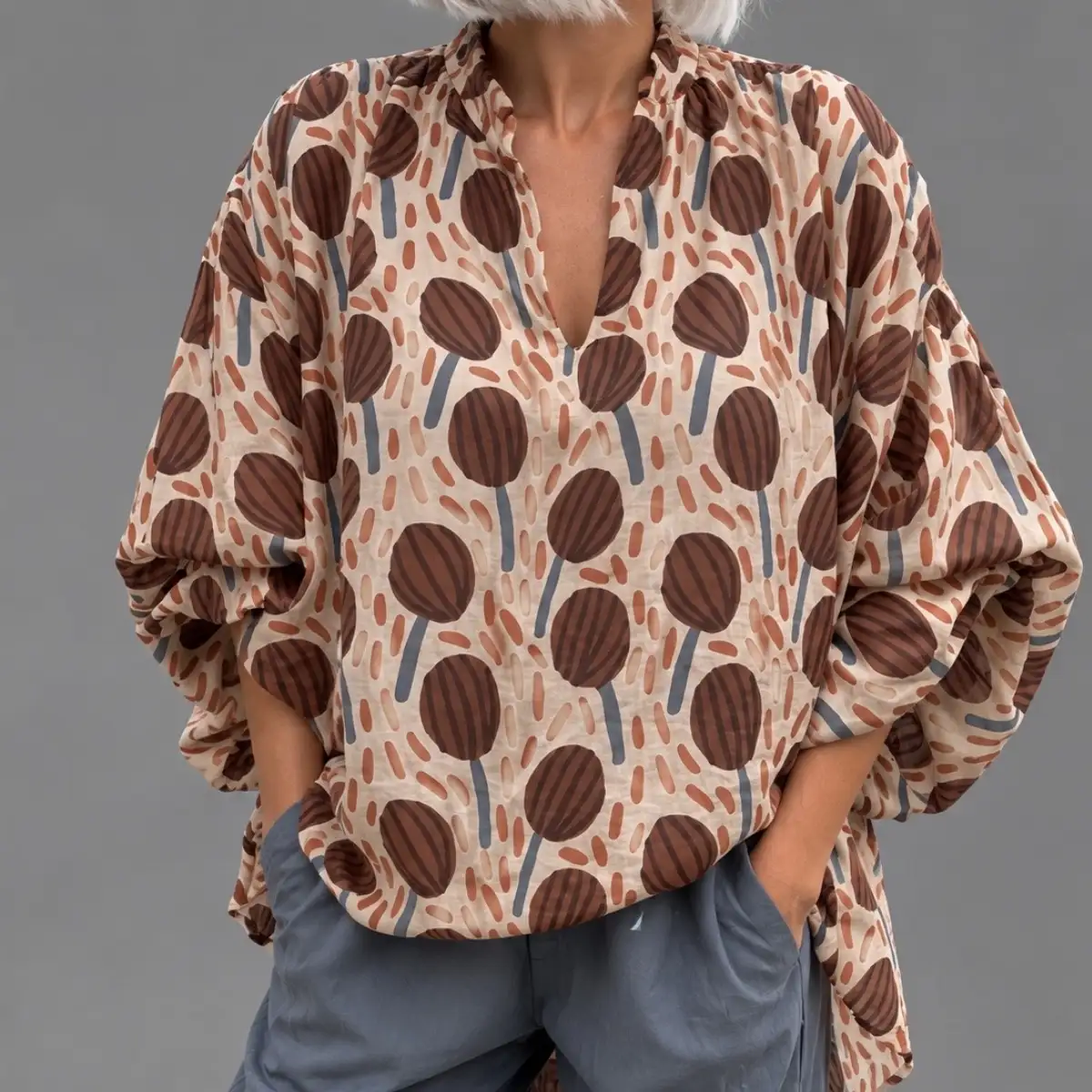 Blouse imprimée pandora